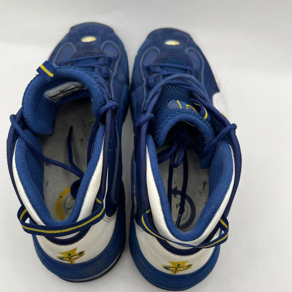 Nike Air Max Penny 1 Warriors Royal Blue Basketball Shoes 685153-401 Mens 8.5